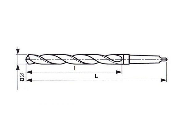 Vrták s kuželovou stopkou 12 mm STIMZET