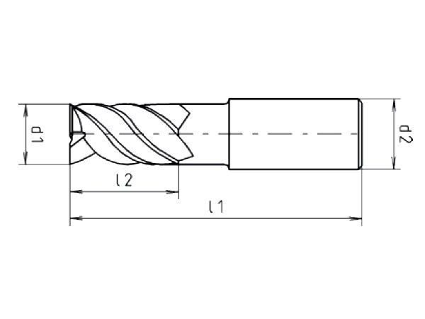 Fréza  válcová čelní SK, SPEEDCUT 4.0  5x13/57...