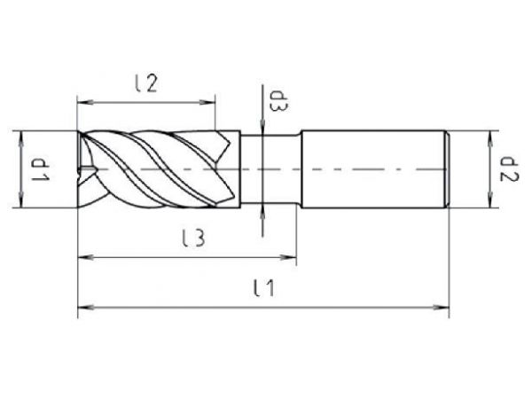 Fréza válcová čelní SK, SPEEDCUT 4.0...