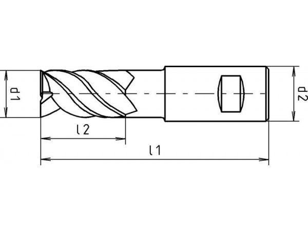 Fréza válcová čelní SK dlouhá SPEEDCUT 4.0...