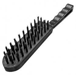 Kartáč s celoplastovou rukojetí, ocel hladký KARTAC 1113007 - 260x115x24/0,30