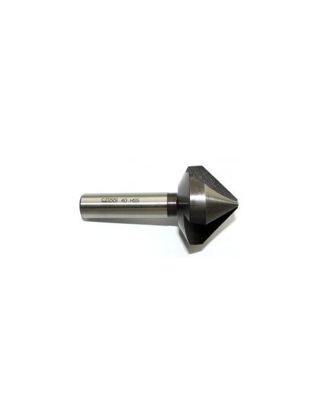 Záhlubník kuželový tříbřitý 90° HSS, 221625.2, 40 mm /741 400/