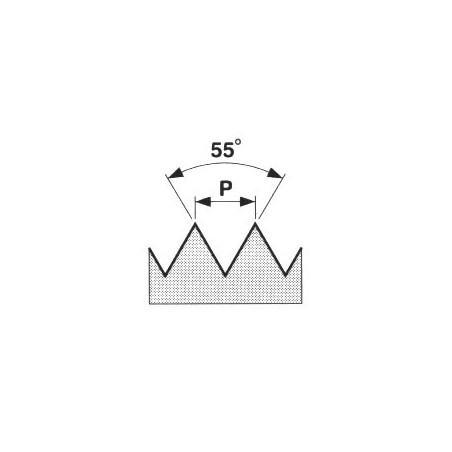 Závitová kruhová čelist NO/CS, trubkový závit 223212NO