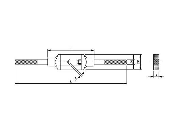 Vratidlo 16-32, M27-M52 mm, DIN1814