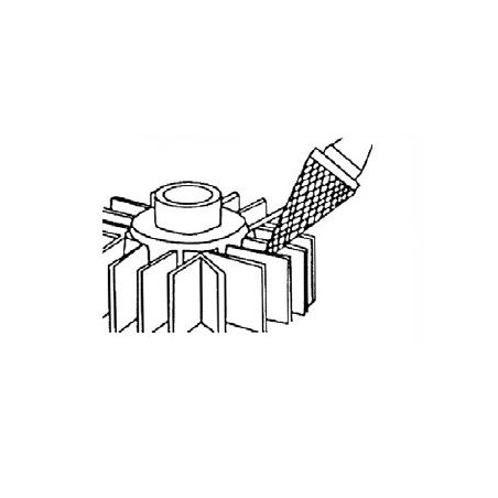 Technická fréza tvrdokovová, kuželová FREZA