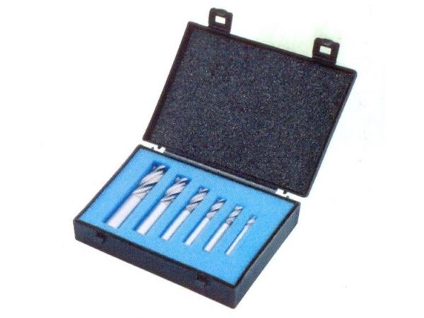 Sada fréz válcových čelních s válcovou stopkou 6-20 mm