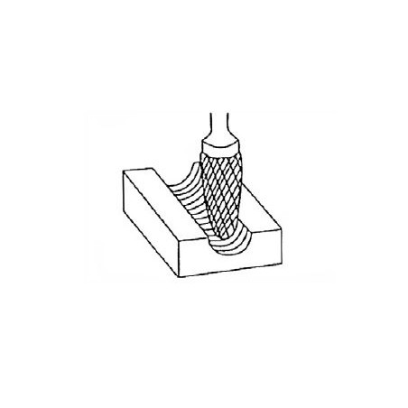 Technická fréza tvrdokovová, stromečková s rádiusem FREZA