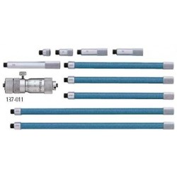 Mikrometrické odpichy v sadě (skládací), serie 137, měřící plochy z tvrdokovu MITUTOYO