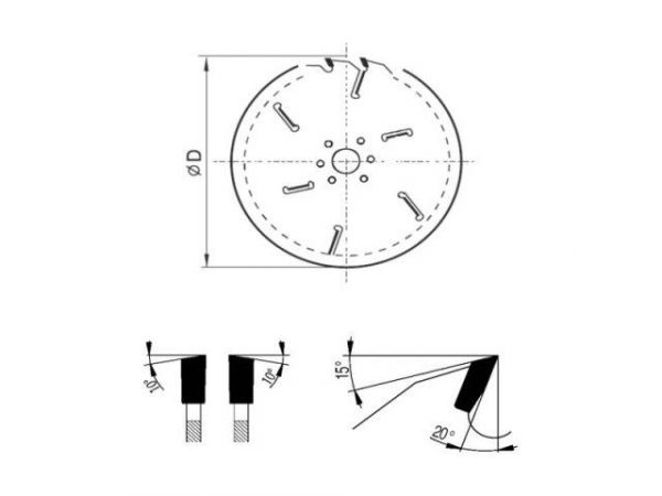 Pilový kotouč SK 5394.1 WZ STROJCAD 400