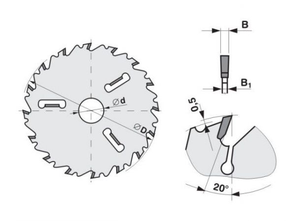 Pilový kotouč SK 5394.2 LFZ