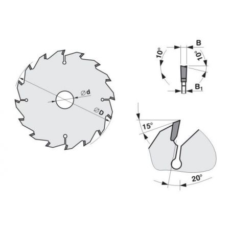 Pilový kotouč SK 5381-26 WZ