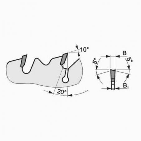 Pilový kotouč SK 5383 LWZ ULTRA TENKÉ