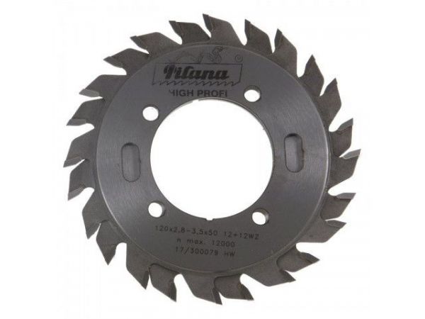 Předřezový kotouč SK skládaný 120x2,8-3,6x50 5393.1 12+12 WZ HP RAPIDO