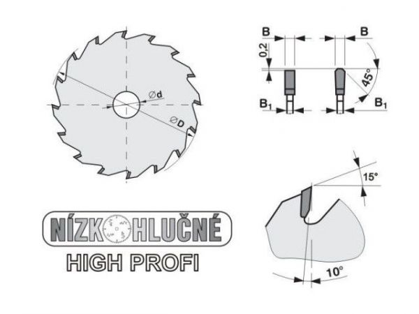 Pilový kotouč SK 5397-11 TFZ L HPs plus