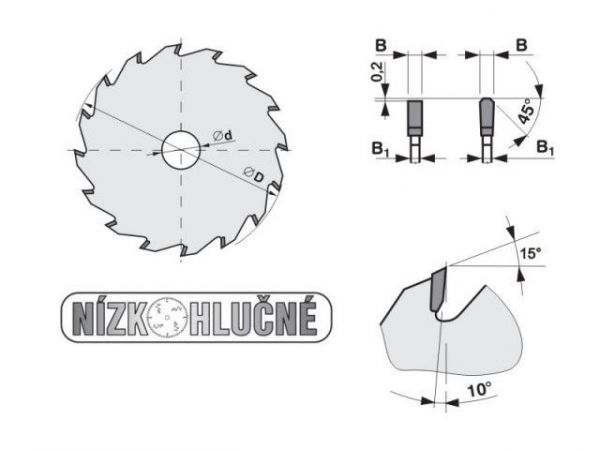 Pilový kotouč SK 5397-11 TFZ L