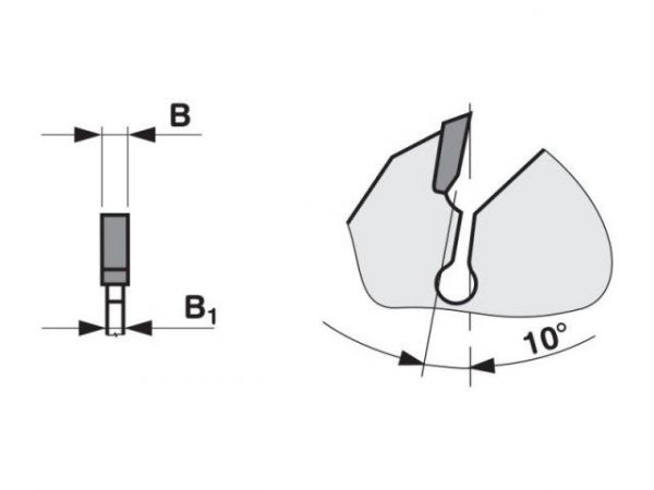Pilový kotouč SK 5396 WZ do kolísavých pouzder