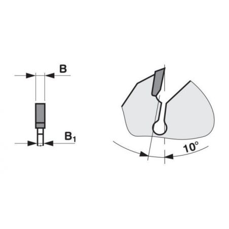 Pilový kotouč SK 5396 WZ do kolísavých pouzder