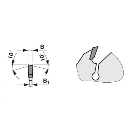 Pilový kotouč SK 5391 WZ pro podélné řezání
