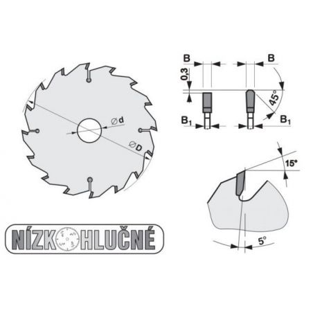 Pilový kotouč SK 5387-11 TFZ P