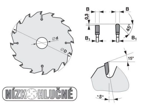 Pilový kotouč SK 5387-13 TFZ N