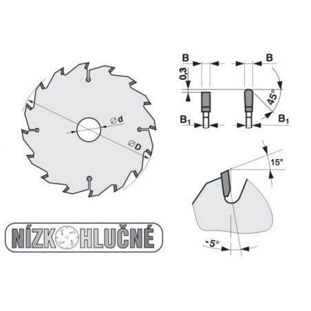 Pilový kotouč SK 5387-13 TFZ N