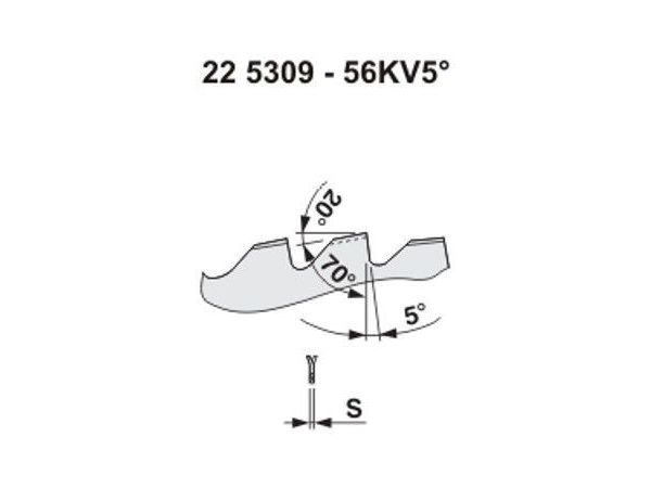 Pilový kotouč na dřevo 5309 – 56KV5°