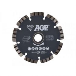 Diamantový řezný kotouč 150mm (tvrdé materiály) pro AGP CG150