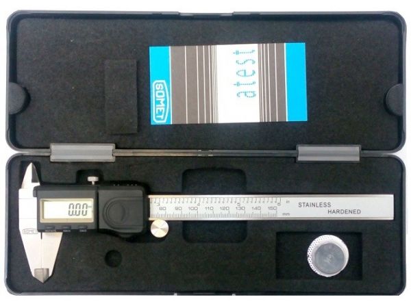 Posuvné měřítko digitální s výklopným displejem 150mm 251236 - SOMET