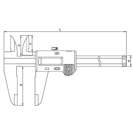 Posuvné měřítko digitální 500mm serie 500 - MITUTOYO