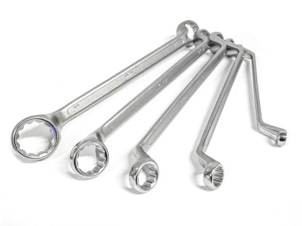 Klíč očkový vyhnutý 75° - NAREX