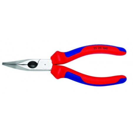 Kleště půlkulaté zahnuté 40° s ostřím KNIPEX 160mm, 2525160