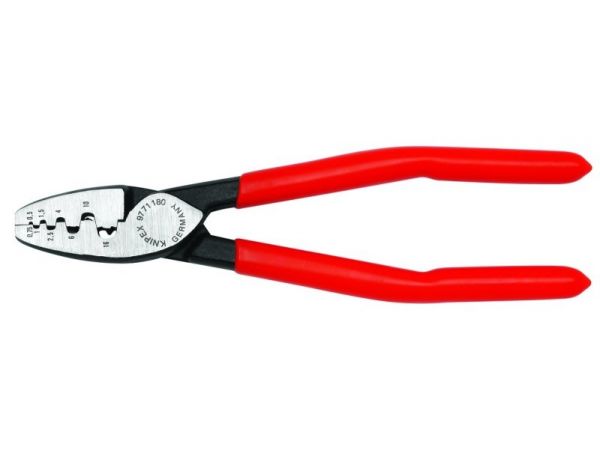 Kleště na kabelové koncovky KNIPEX 180mm, 9771180