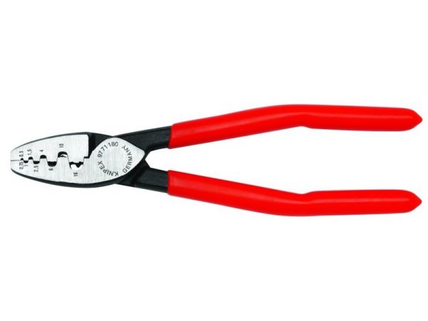 Kleště na kabelové koncovky KNIPEX 180mm, 9771180