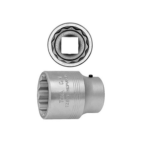 Hlavice 3/4", dvanáctihranná TONA