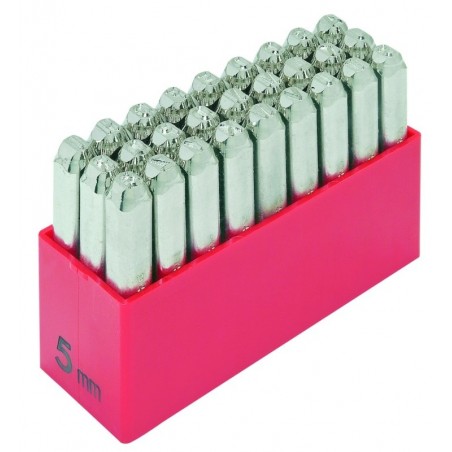 Raznice do kovů - abeceda sada RAZNICE