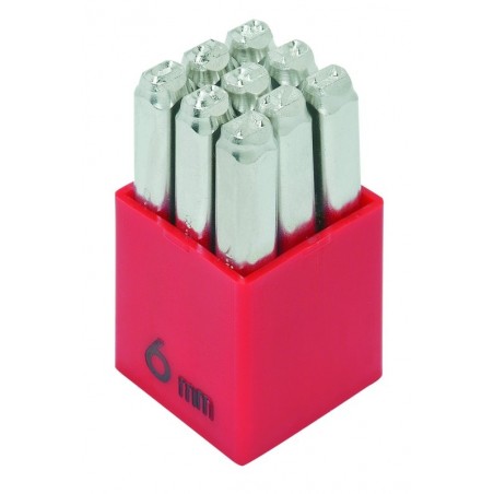 Raznice do kovů - čísla sada RAZNICE