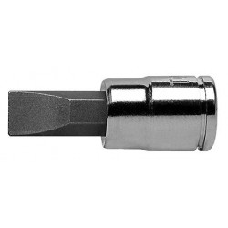 Hlavice zástrčná se čtyřhranem - šroubovák plochý TONA