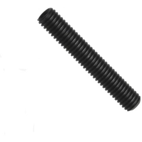 Din 913 (iso 4026), stavěcí šroub (červík) s vnitřním šestihranem inb a plochým (kuželovým) koncem, jemný závit, ocel 450 hv, be