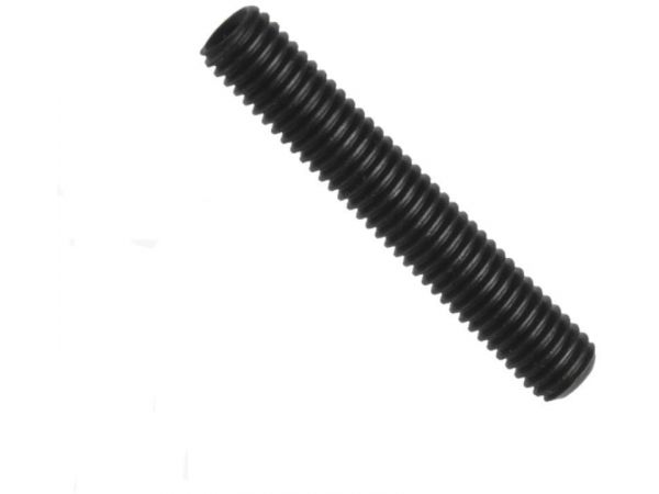 Din 913 (iso 4026), stavěcí šroub (červík) s vnitřním šestihranem inb a plochým (kuželovým) koncem, jemný závit, ocel 450 hv, be