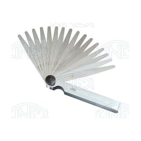 Listové spároměrky antimagnetické 251670, DIN1544 F 0,05÷1,0/100 mm /1129/