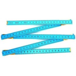 Metr skládací dřevěný s kováním METR 1M /8060/ - KINEX