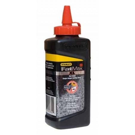 Červená prášková křída FatMax® XL 225 g STANLEY 2-47-821