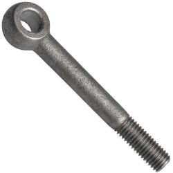 Din 444, šroub otočný s okem, typ b, ocel 4.6, zinek bílý, m6x60 mm