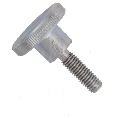 Din 464, šroub s vysokou rýhovanou hlavou, ocel 4.6, bez povrchové úpravy, m6x10 mm