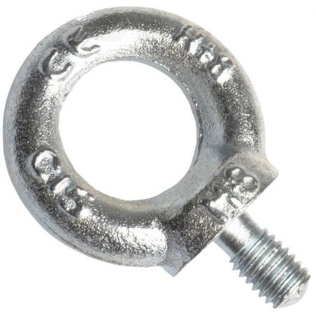 Din 580, šroub závěsný s okem, ocel c15, zinek bílý, m10