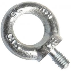 Din 580, šroub závěsný s okem, ocel c15, zinek bílý, m16