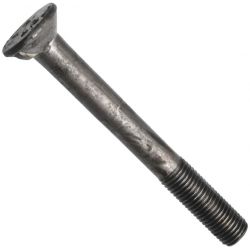 Din 604, šroub se zápustnou hlavou a nosem, ocel 4.6, bez povrchové úpravy, m8x40 mm