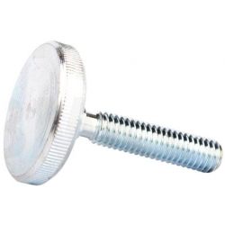 Din 653, šroub s nízkou rýhovanou hlavou, ocel 4.6, zinek bílý, m4x10 mm