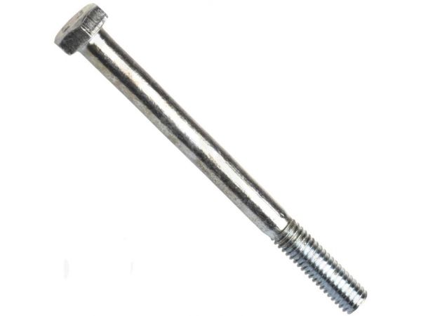 Din 931, šroub se šestihrannou hlavou, částečný závit, ocel 8.8, bez povrchové úpravy, m27x130 mm