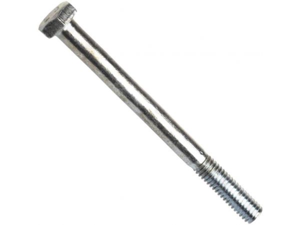 Din 960, šroub se šestihrannou hlavou, metrický jemný částečný závit, ocel 10.9, bez povrchové úpravy, m10x1.0x60 mm